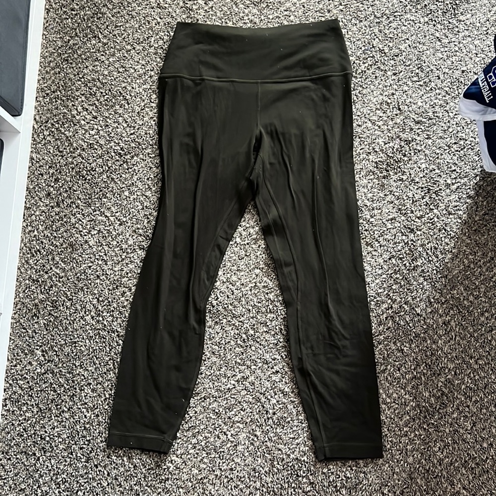 Dark green lulu lemon leggings